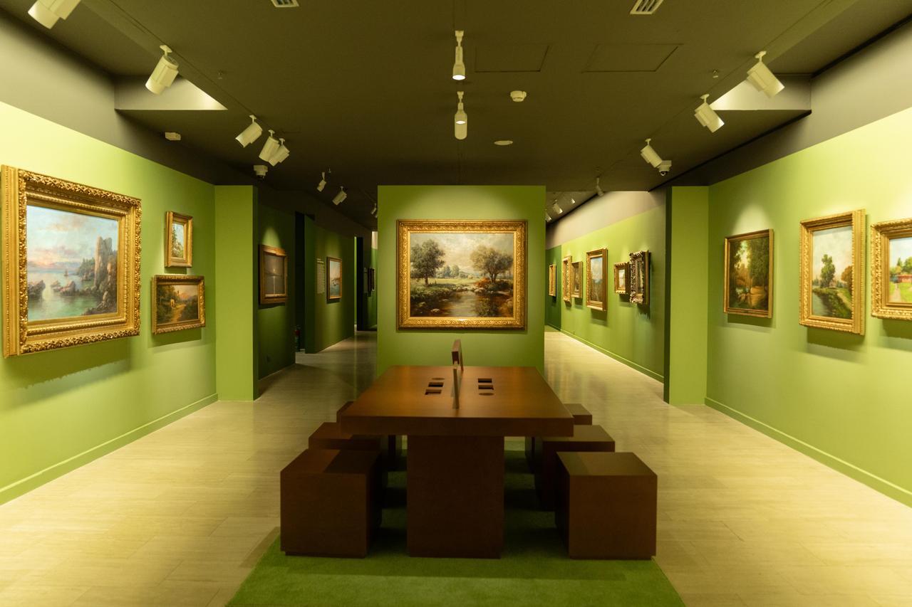 Paintings from the renewed collection are displayed at Sakip Sabanci Museum, Istanbul, Türkiye, March 18, 2026. (AA Photo)