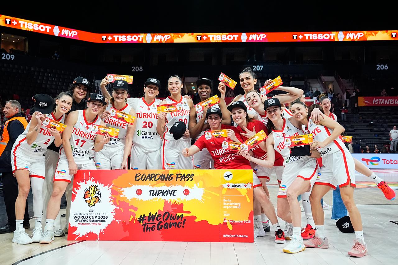 Turkish women's basketball team secures place in 2026 FIBA World Cup