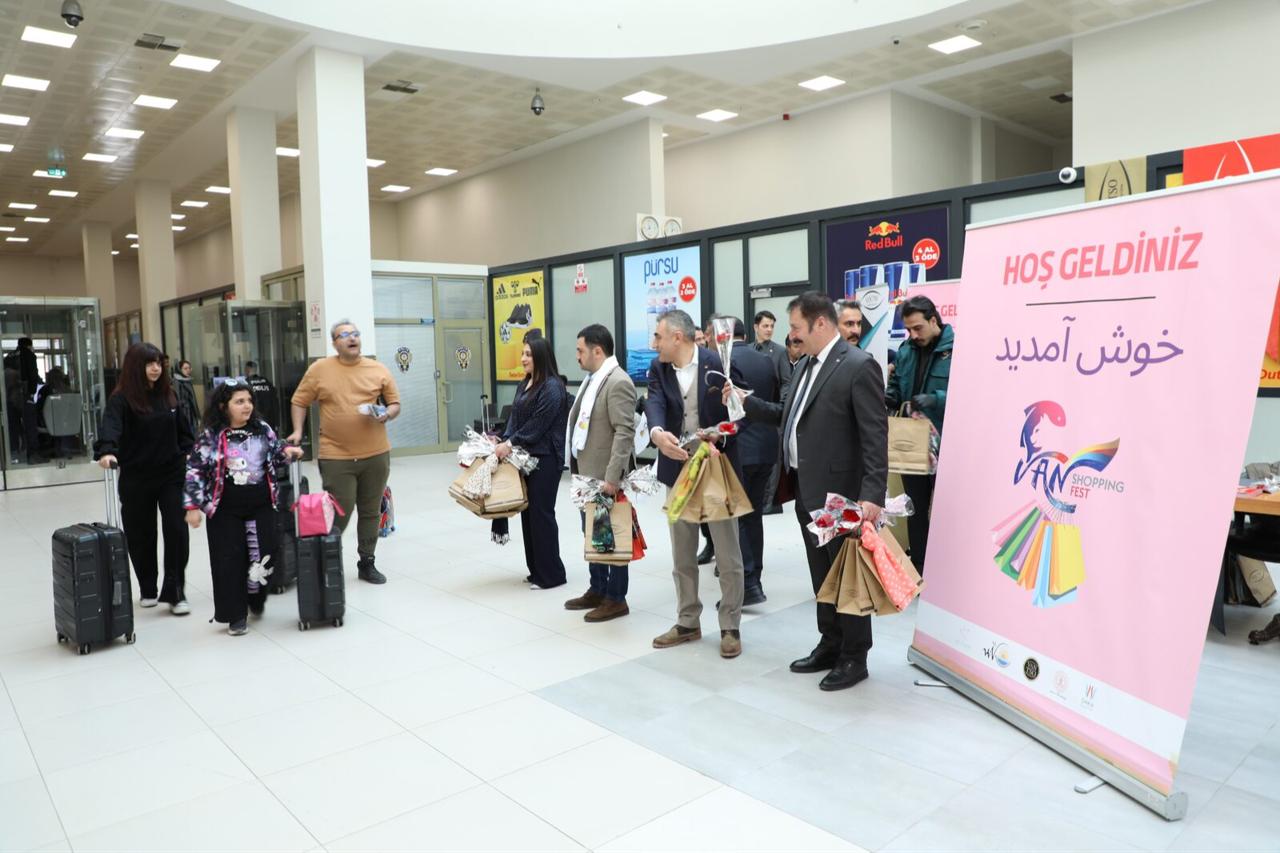 Shopping Fest and Nevruz holiday events organized by Van Chamber of Commerce and Industry in Van, Türkiye, April 11, 2025. (IHA Photo)