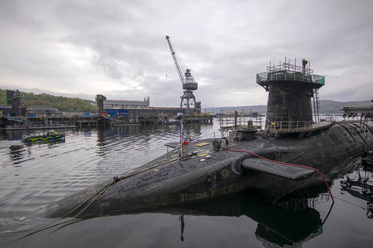 2 suspected Iranian spies arrested trying to enter UK nuclear submarine base Image