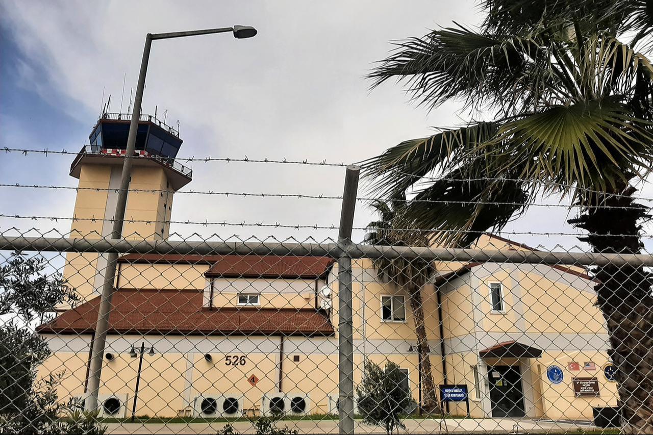 This photograph shows facilities at the Incirlik air base in Adana, south-eastern Türkiye, on March 18, 2026. (AFP Photo)