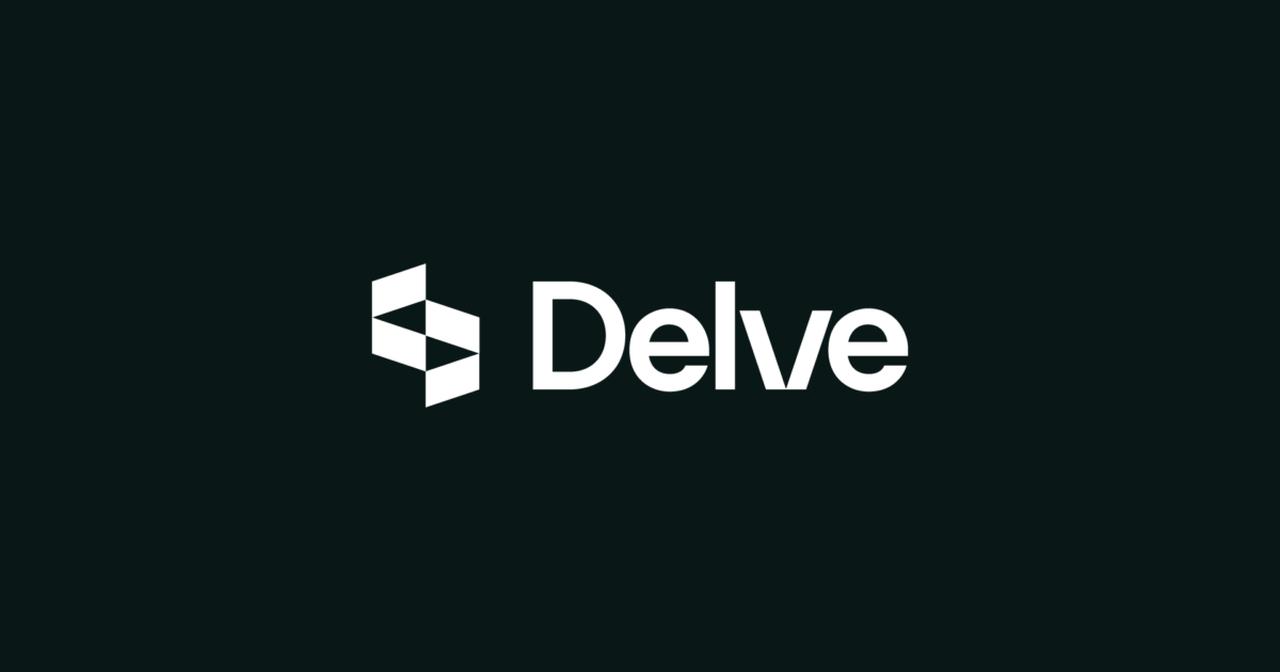 Logo of Delve. (Image via Delve.com)
