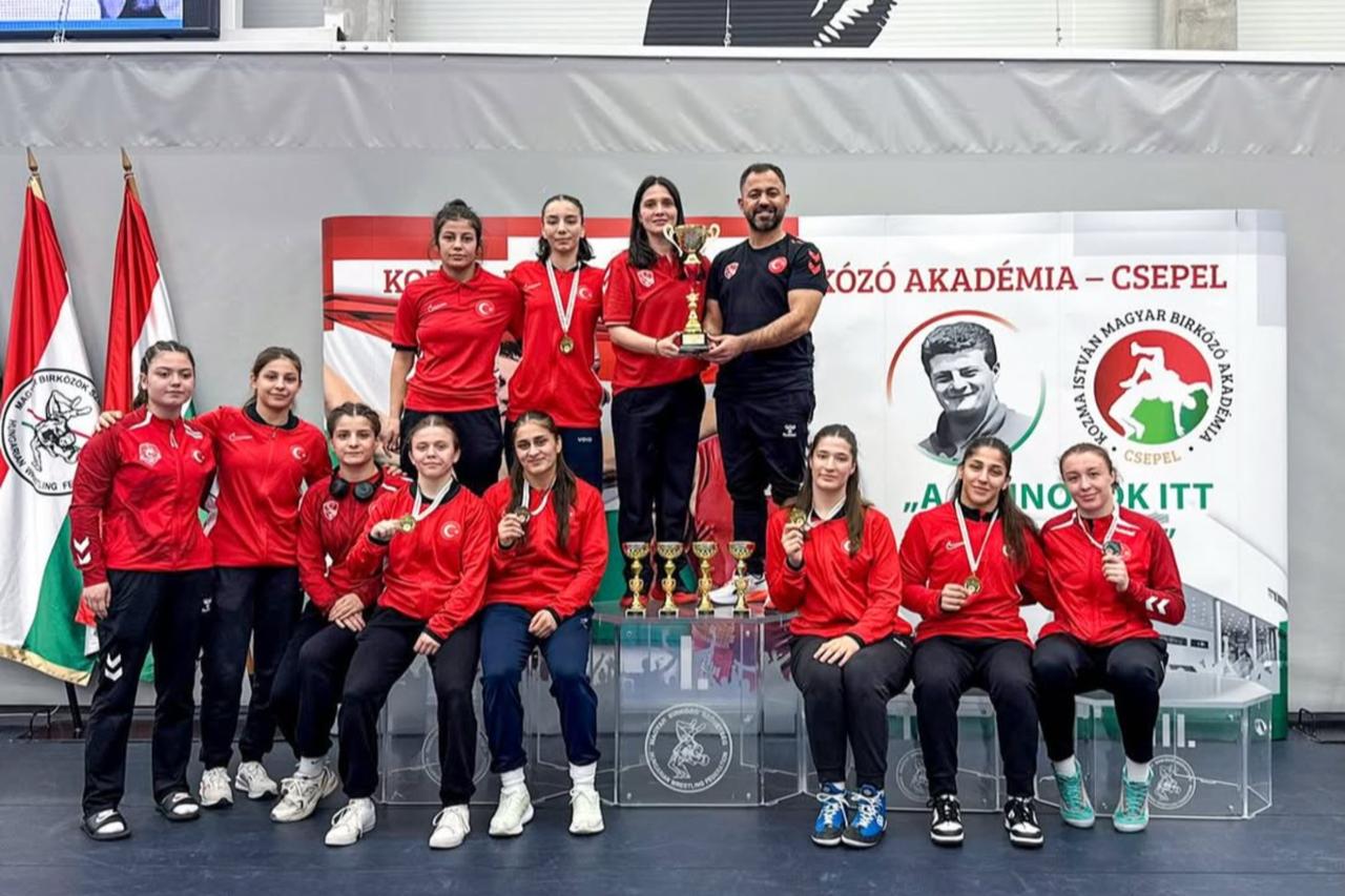 U20 Turkish women take top honors with multi-gold fnish in Hungary