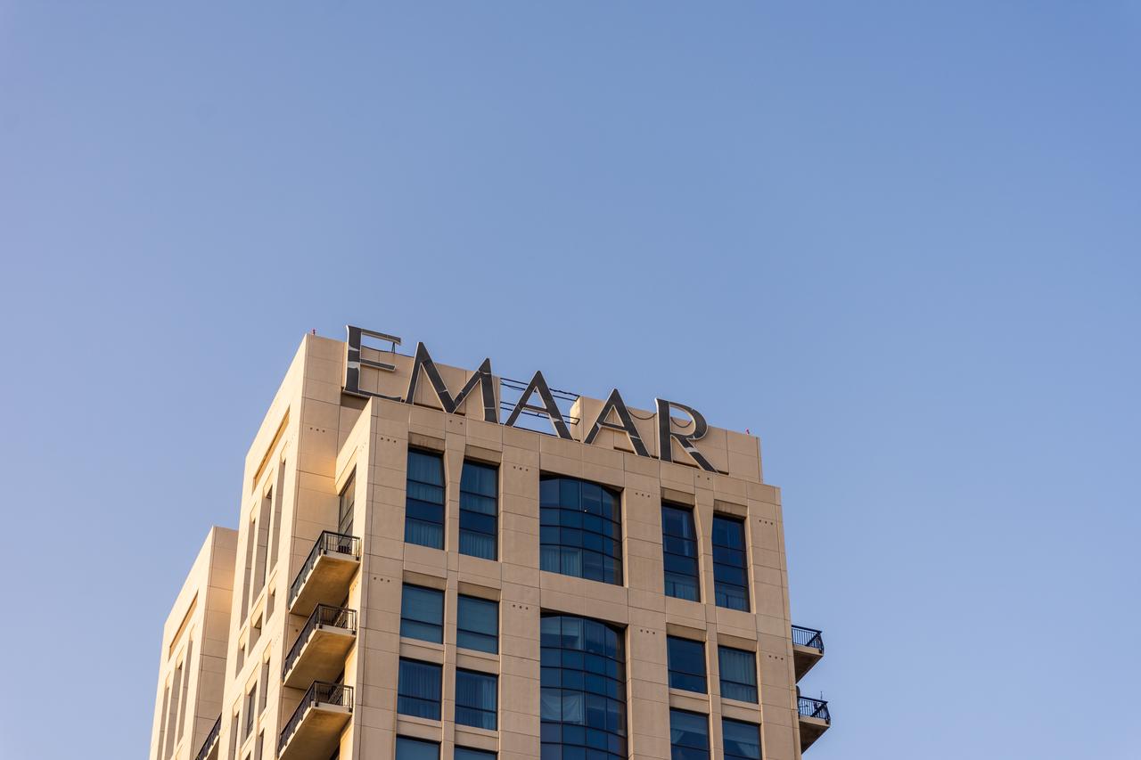 Emaar Towers rise in Dubai’s Riggat Al Buteen district, United Arab Emirates. (Adobe Stock Photo)
