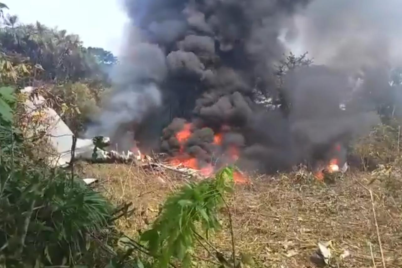 US-donated C-130 Hercules crashes in Colombia on takeoff, at least 80 dead