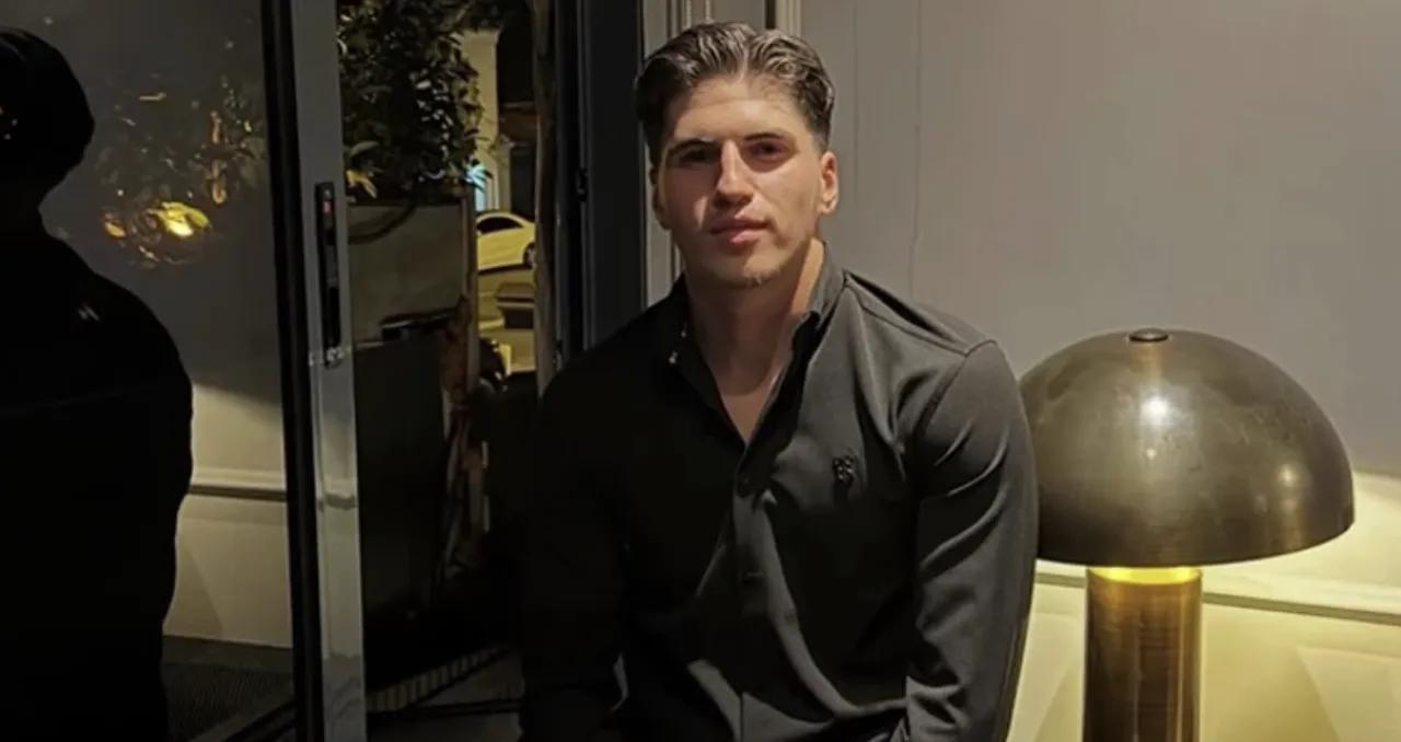 Footballer Kubilay Kaan Kundakci seen in an indoor setting, Istanbul, Türkiye, March 20, 2026. (Photo via Türkiye Daily)