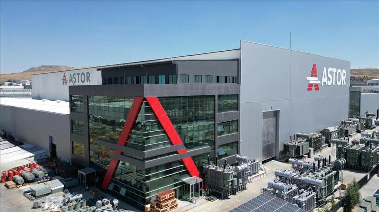 Turkish electromechanics manufacturer, Astor Energy's factory in Ankara, Türkiye. (AA Photo)