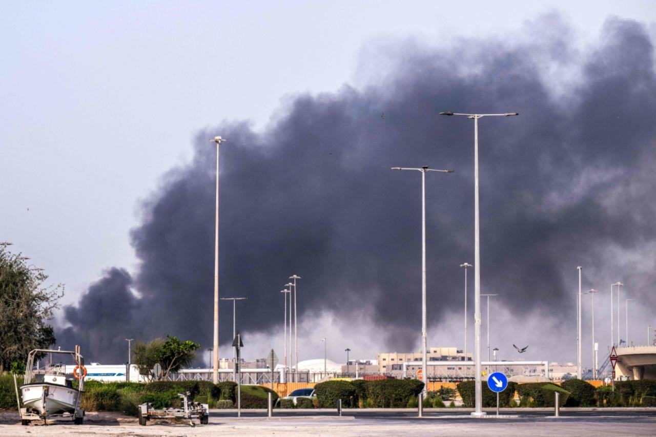Two killed in Abu Dhabi after missile interception