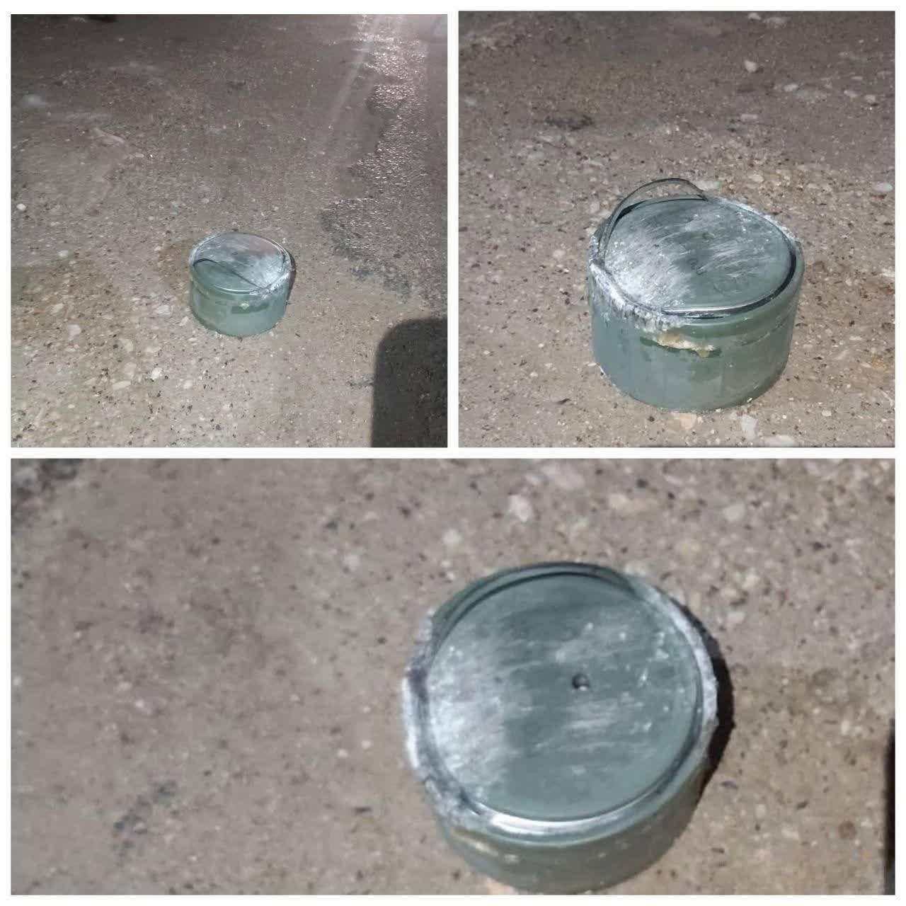 BLU-91/B anti-tank mines from the Gator Scatterable Mine System in Kafari, Iran. (Photo via Telegram)