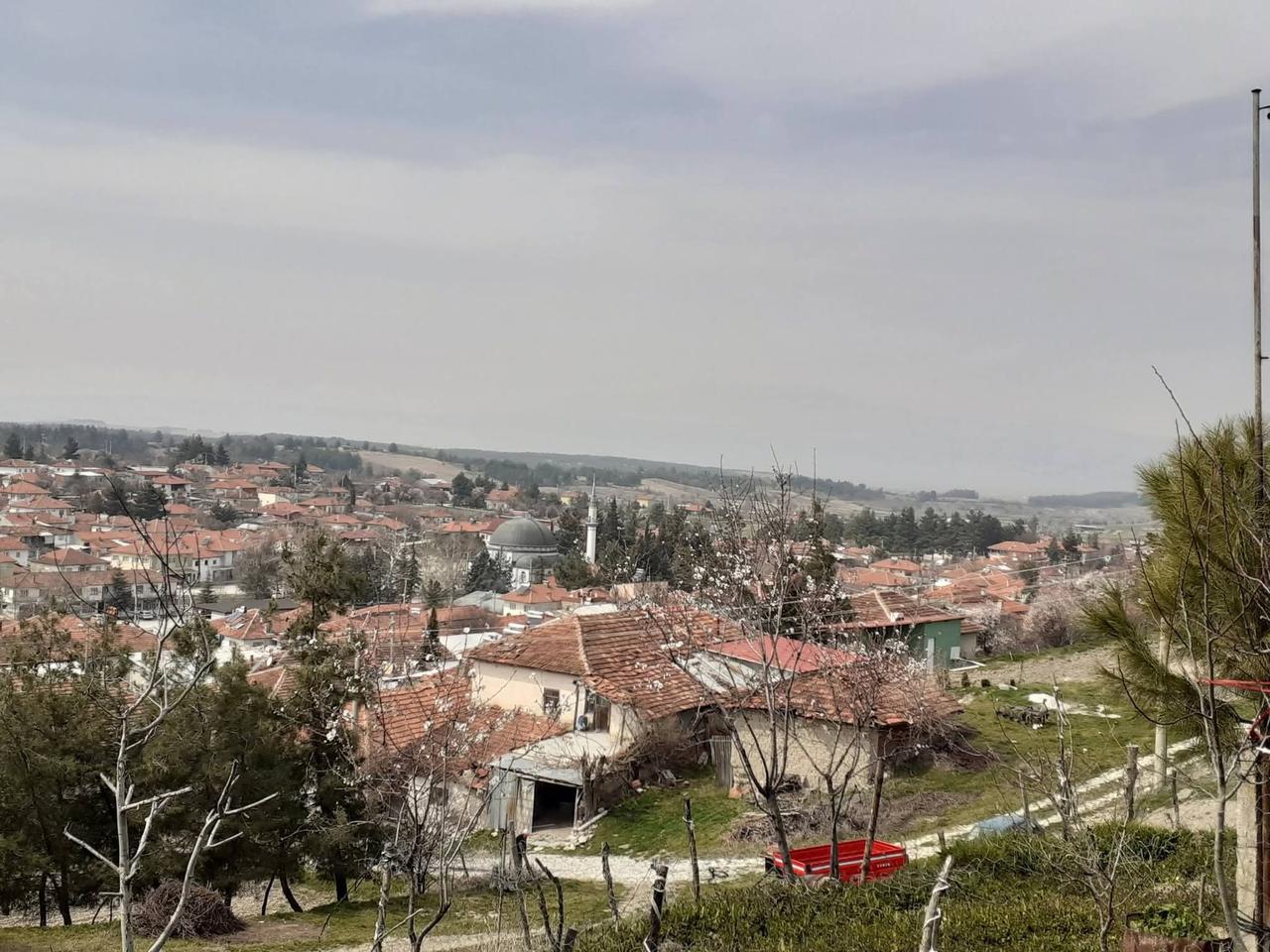A general view of Baklan district in Denizli, where a starfish fossil discovery points to the region’s ancient marine past, Türkiye, March 25, 2026. (IHA Photo)