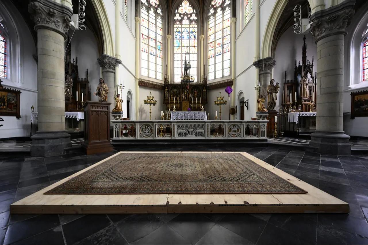 A view of St. Peter and Paul Church in Maastricht. (AFP Photo)