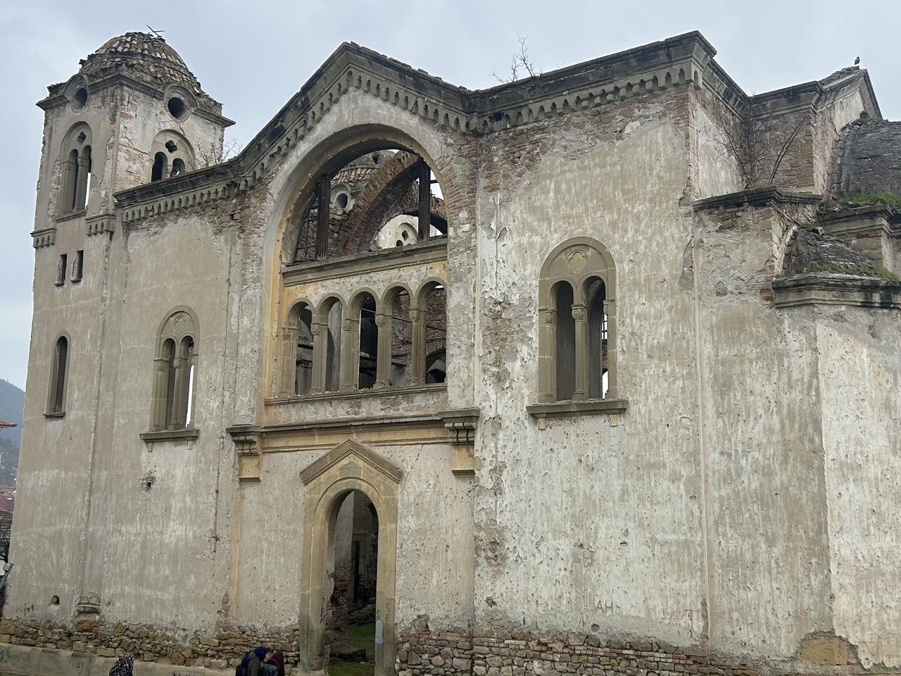 Built in the late 19th century, the Aya Yorgi Church in Osmaneli reflects the district’s multicultural heritage. Bilecik, Türkiye, March 28, 2026. (AA Photo)