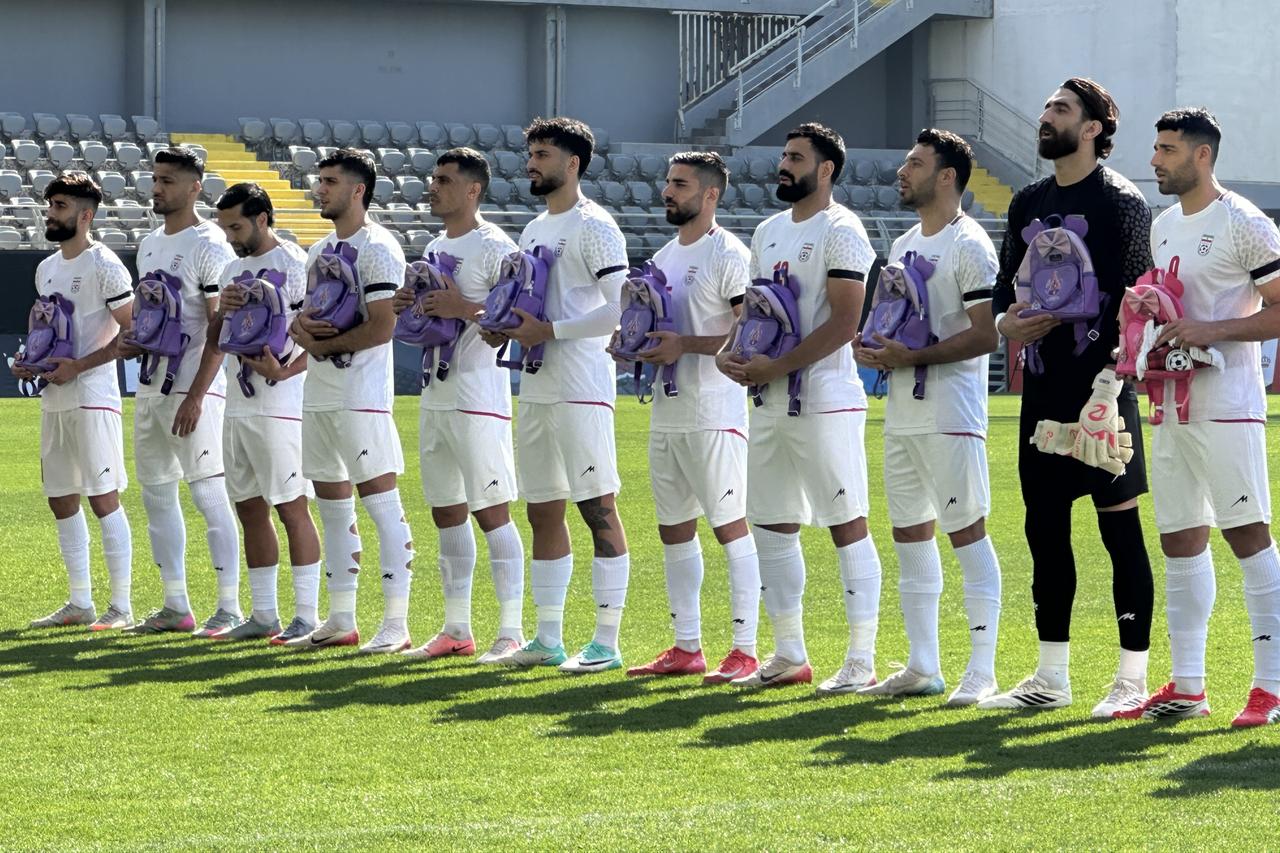 Iran players stage tribute to school strike victims ahead of Nigeria friendly in Türkiye