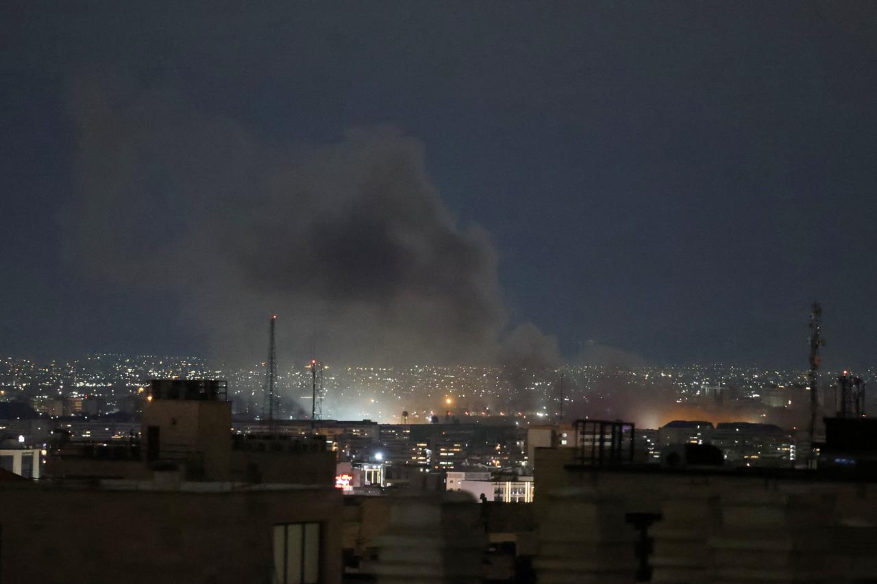 Israel strikes Iranian naval facility as blasts hit Tehran