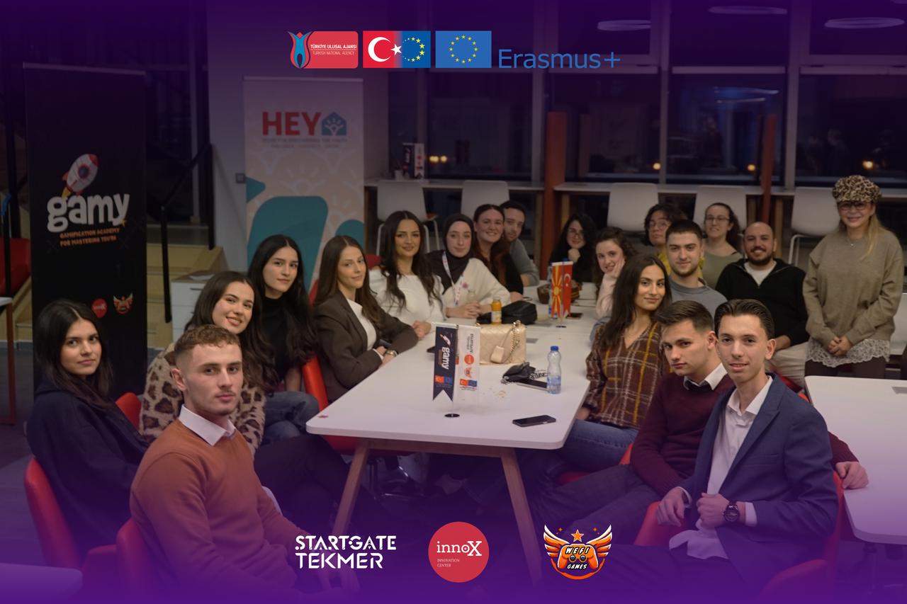 Gamification Academy links Türkiye and North Macedonia youth