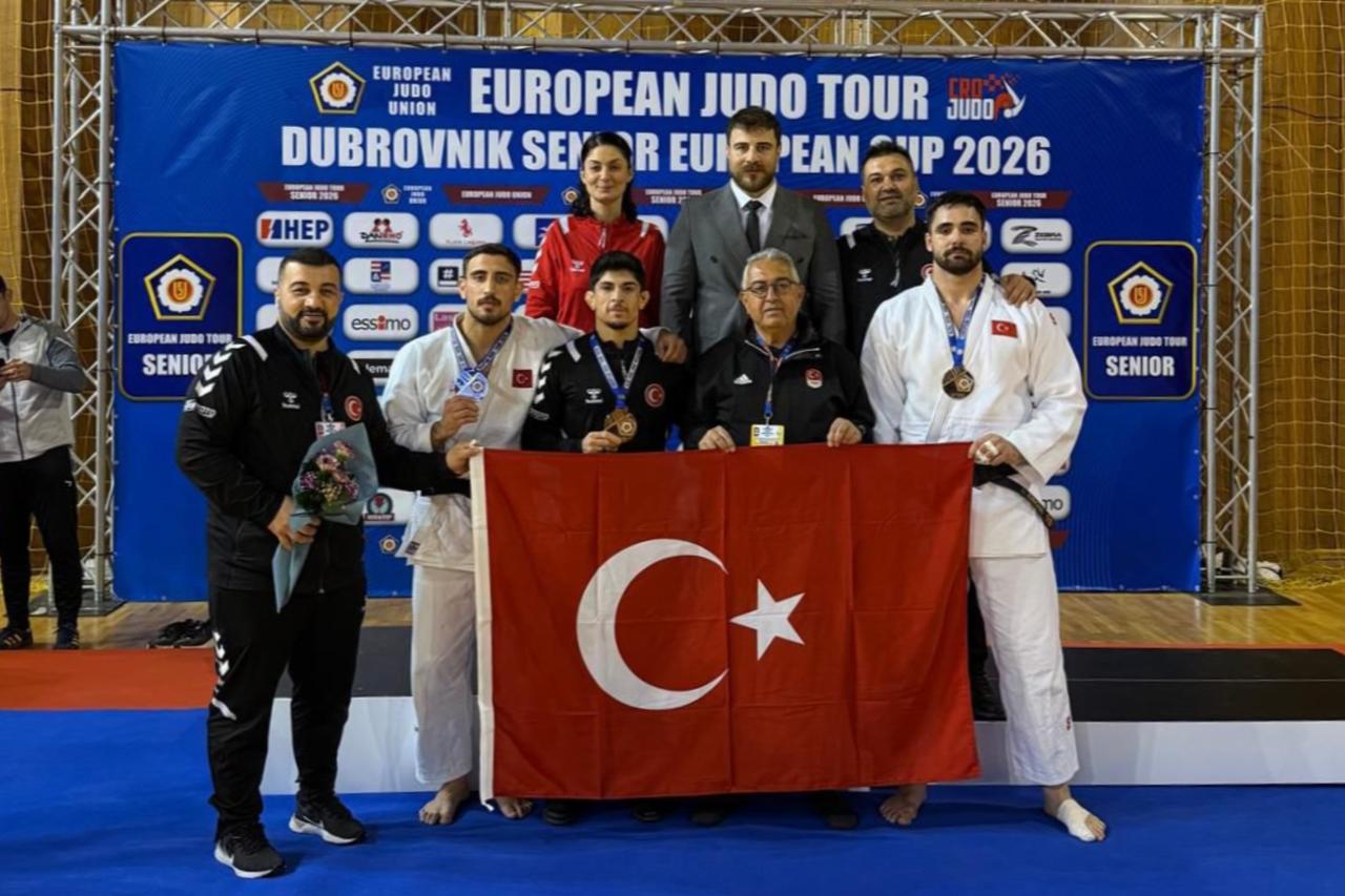 Turkish judokas top judo competition at European Cup in Croatia with 8 medals