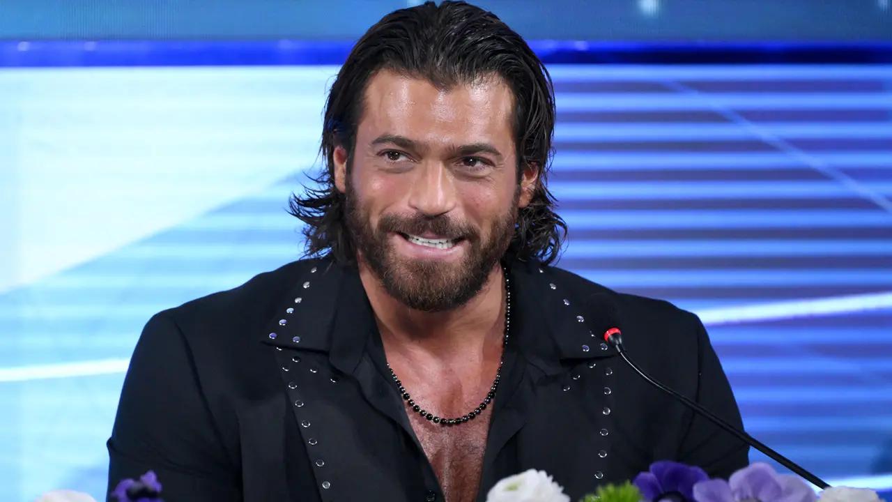 Turkish actor and model Can Yaman speaks during a press conference ahead of the opening night of the Sanremo Music Festival in Italy. (Photo via Quotidiano)