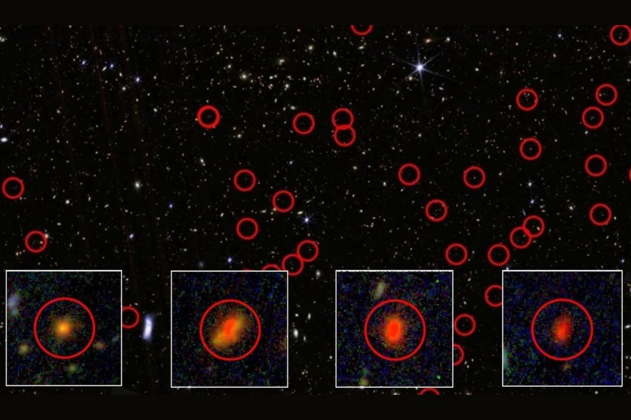 Mysterious red dots may reveal the universe’s first stars