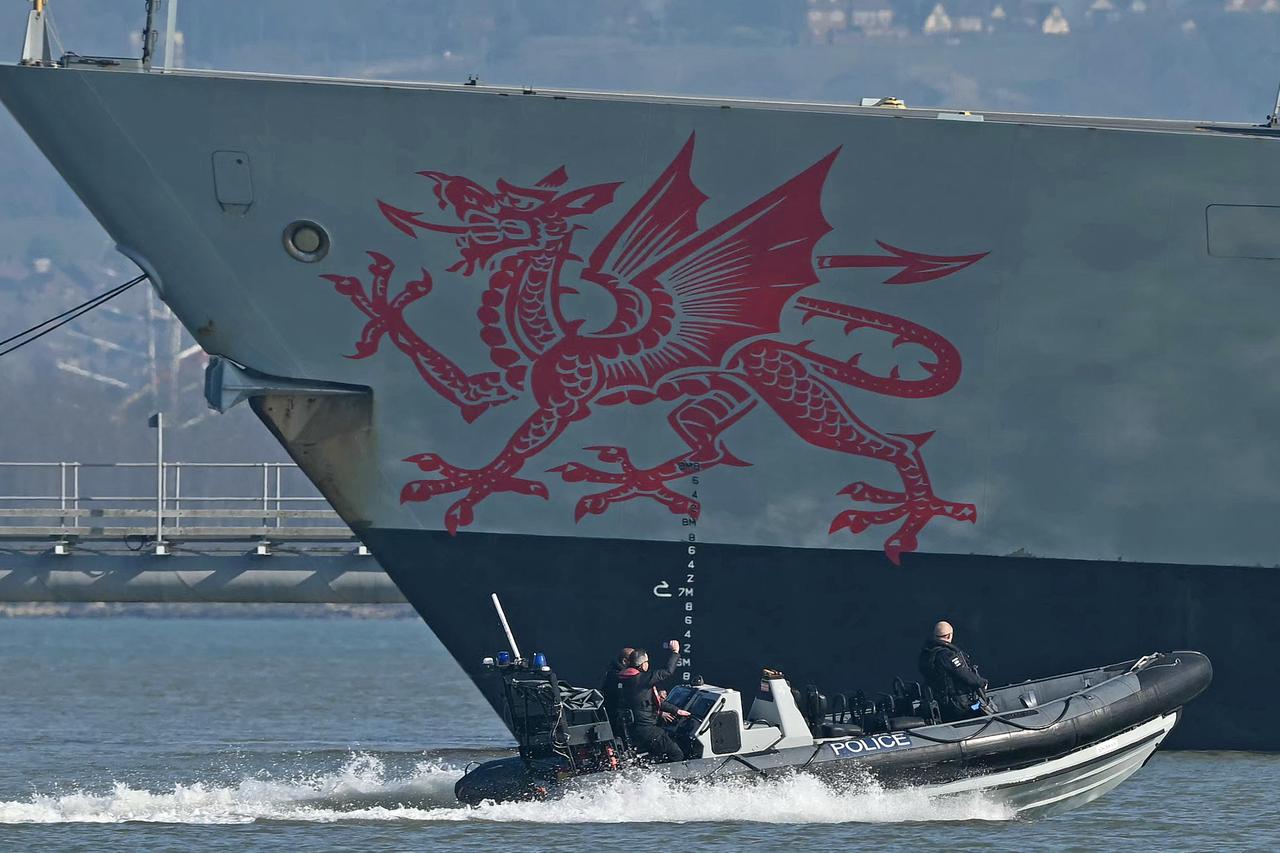 Britain sends HMS Dragon to Gulf, but its symbol may tell deeper story