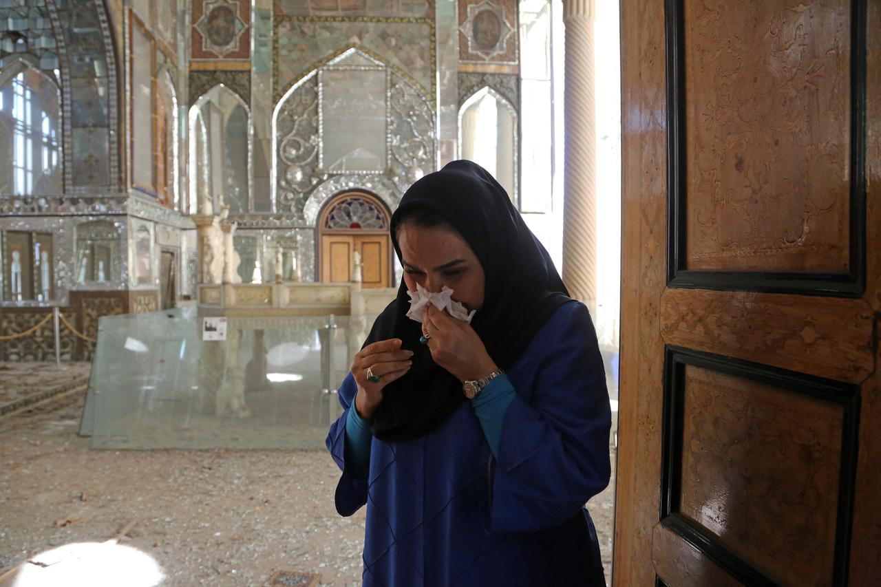 A view of the historic Golestan Palace, which is on the UNESCO World Heritage List, and had served for years as the administrative center of the Qajar dynasty, were damaged in attacks by Israel and the United States targeting Iran's capital, Tehran, Iran, March 3, 2026. (AA Photo)