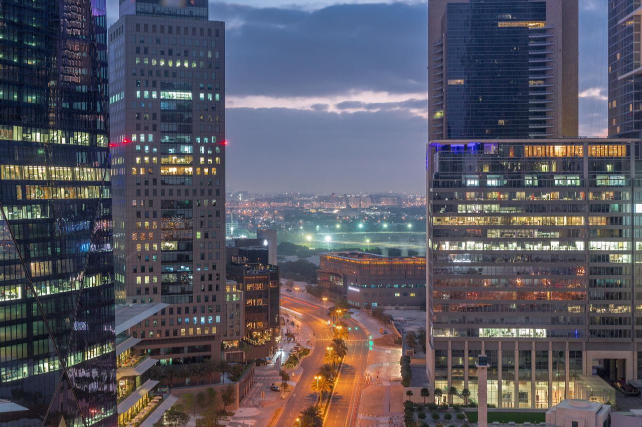 Skyscrapers rise in the Dubai International Financial Centre (DIFC), in Dubai, United Arab Emirates. (Adobe Stock Photo)
