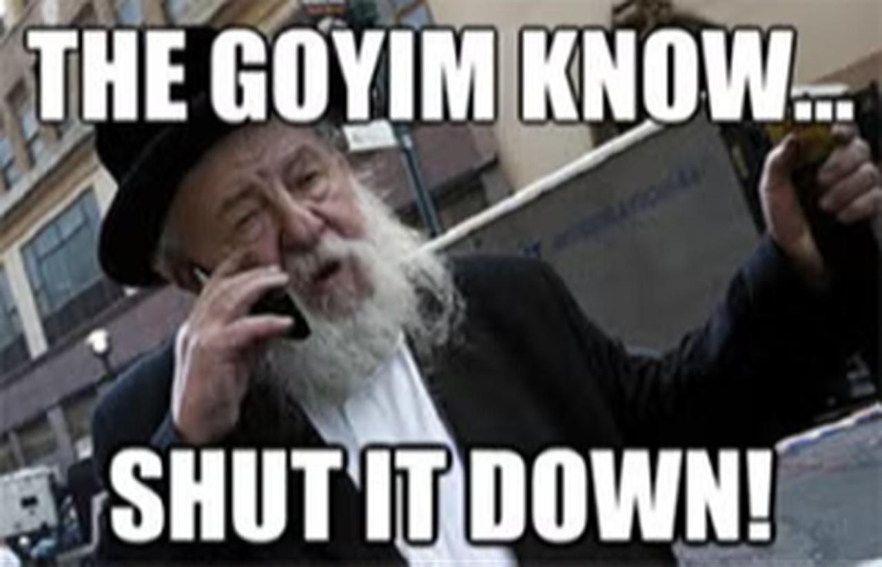 A popular internet meme that appears frequently in antisemitic conspiracy discussions, accessed on March 5, 2026. (Courtesy of American Jewish Committee)
