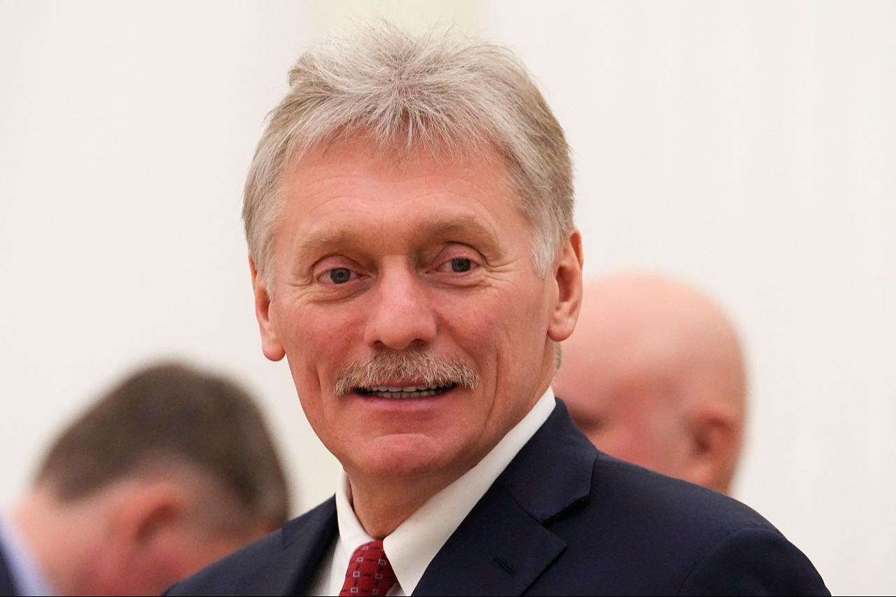 Kremlin spokesman Dmitry Peskov attends a meeting between Russian President and Central African Republic President at the Kremlin in Moscow, Russia, March 5, 2026. (AFP Photo)