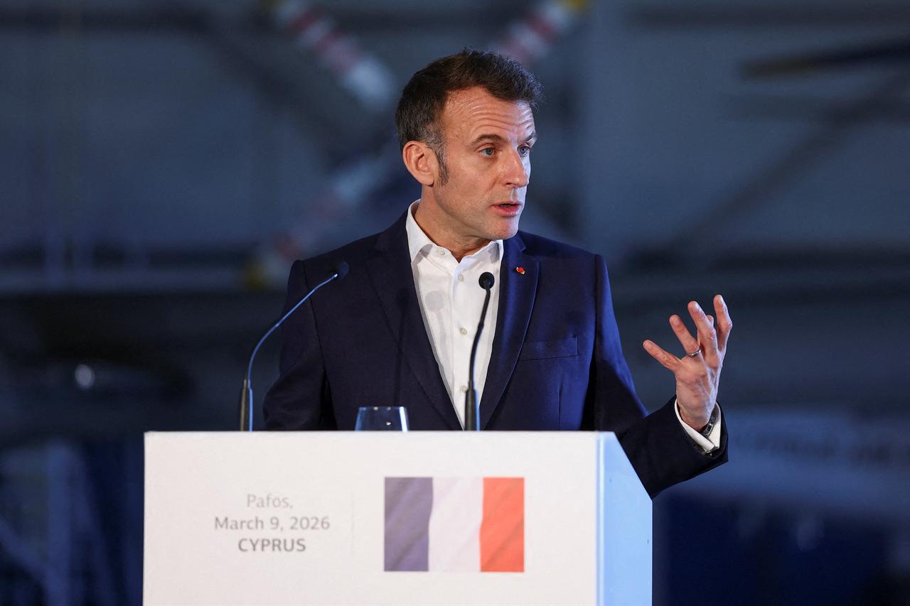 Macron says attack on Greek Cyprus attack on Europe