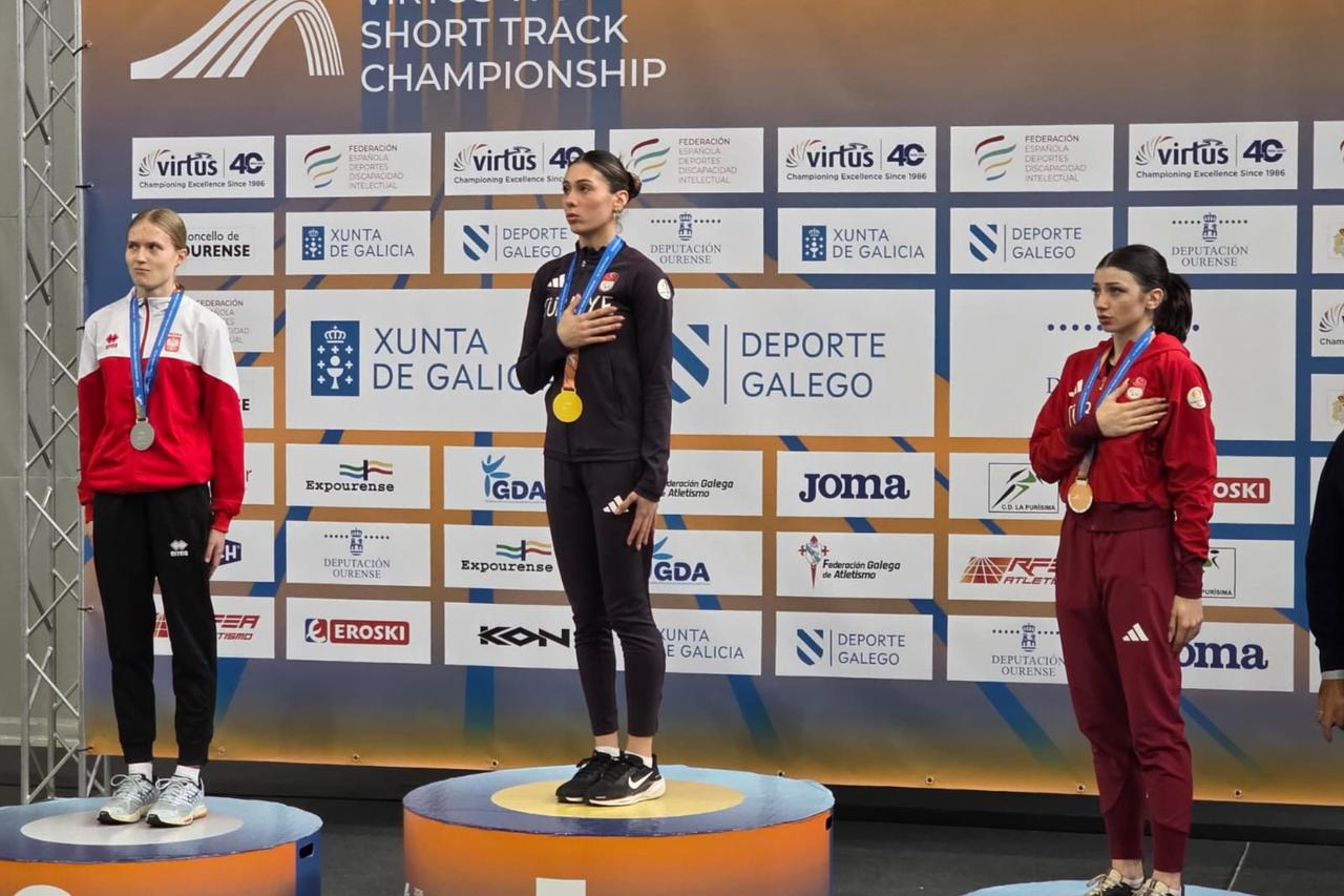 Türkiye finishes Virtus World Indoor Athletics Championships with 18 medals