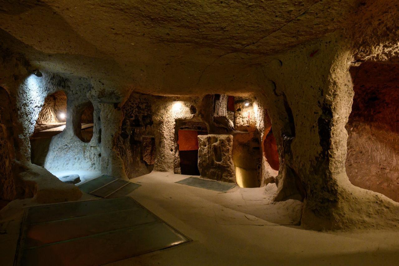 Ancient multi-level underground cave city of Kaymakli in Cappadocia, Nevsehir, Türkiye, Dec. 10, 2021. (Adobe Stock Photo)