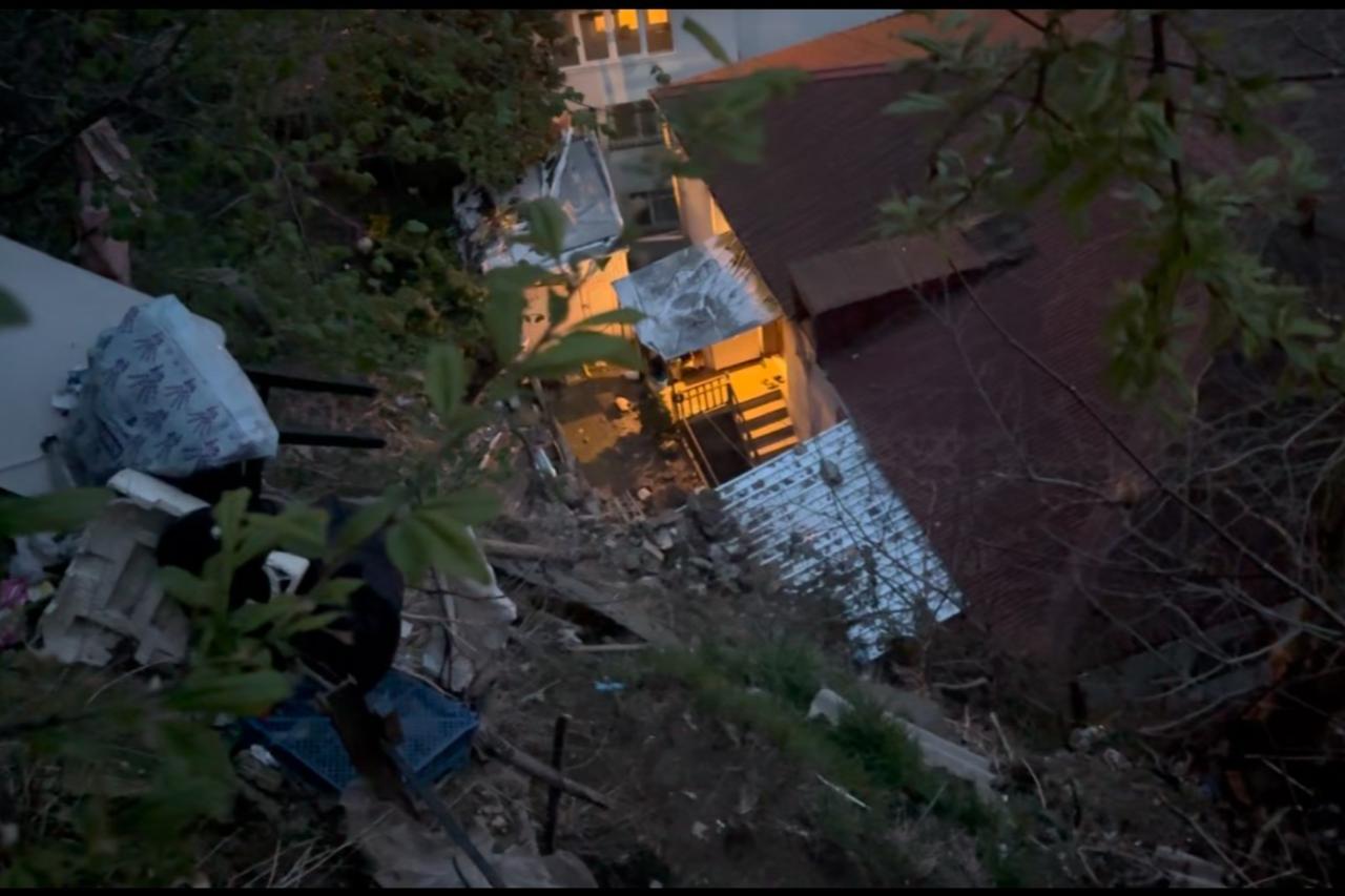 Heavy rain triggers landslide in Istanbul, six buildings evacuated