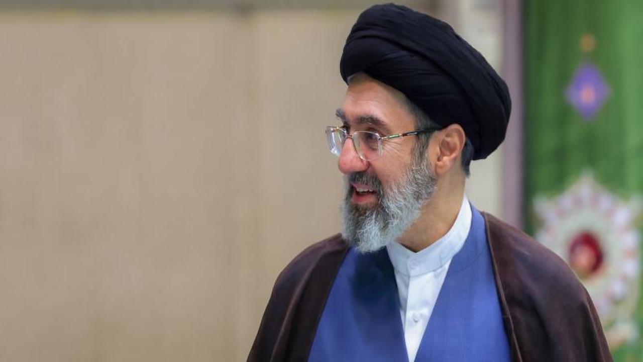 Iran's new Supreme Leader, Mojtaba Khamenei, is at an unspecified location and time. (Photo via khamenei.ir)