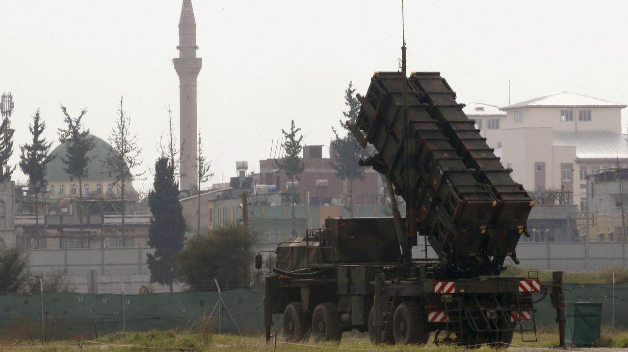 Patriot missile systems Türkiye requested from NATO and sent from Spain are seen after being installed in Adana, Türkiye on January 26, 2015. (AA Photo)