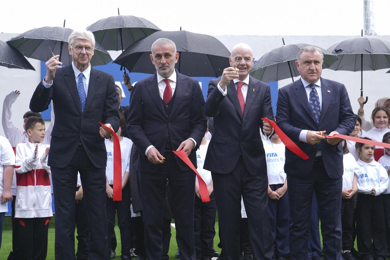 Infantino, Arsene Wenger attend Türkiye launch of FIFA Arena Project in Istanbul