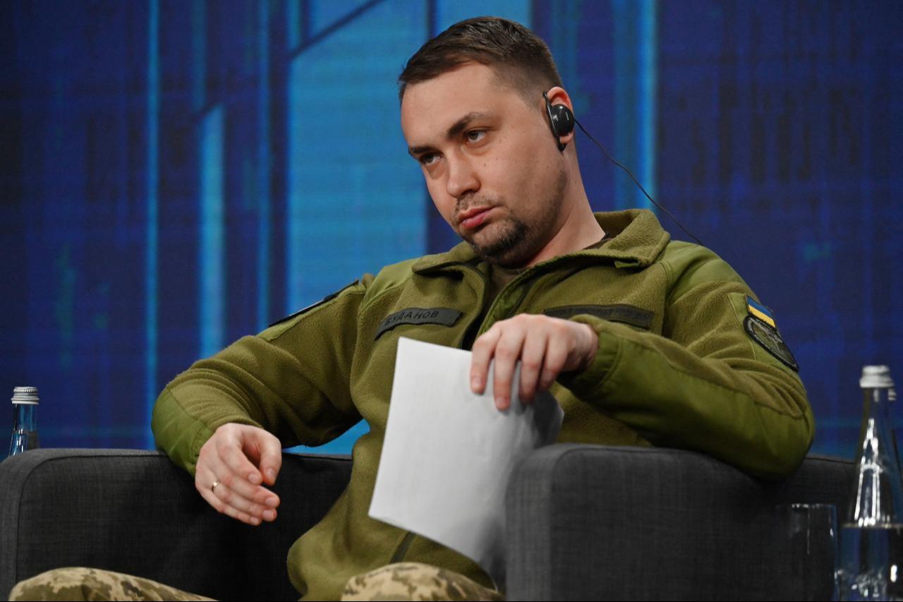 Head of Ukraine's Military Intelligence, Kyrylo Budanov, attends the Ukraine Year 2024 forum in Kyiv on February 25, 2024. (AFP Photo)