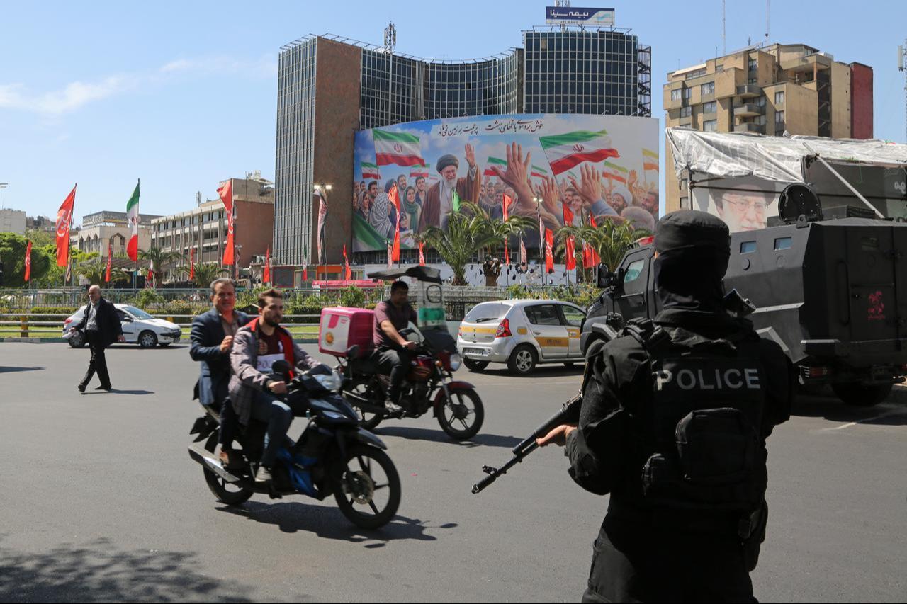 People are seen going about their daily routines on the streets and avenues in Tehran, Iran, as talks between the United States and Iran begin in Islamabad, April 11, 2026. (AA Photo)
