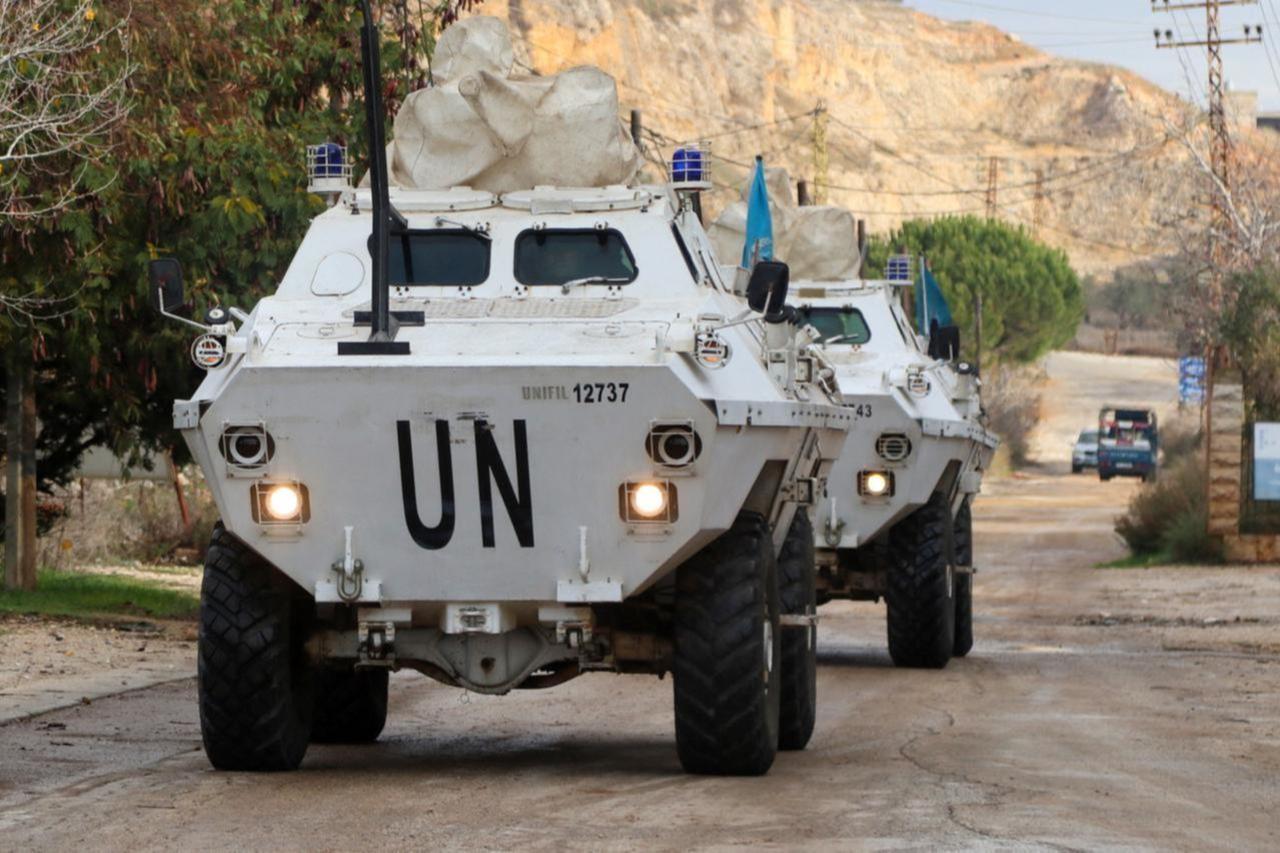 Israeli tank rams UN vehicles as drone strike kills Red Cross paramedic in Lebanon