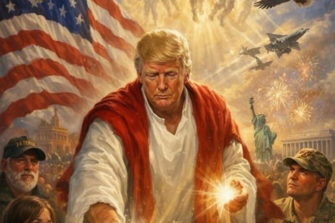 Trump depicts himself as Jesus Christ, calls Pope ‘weak’ after Iran peace plea