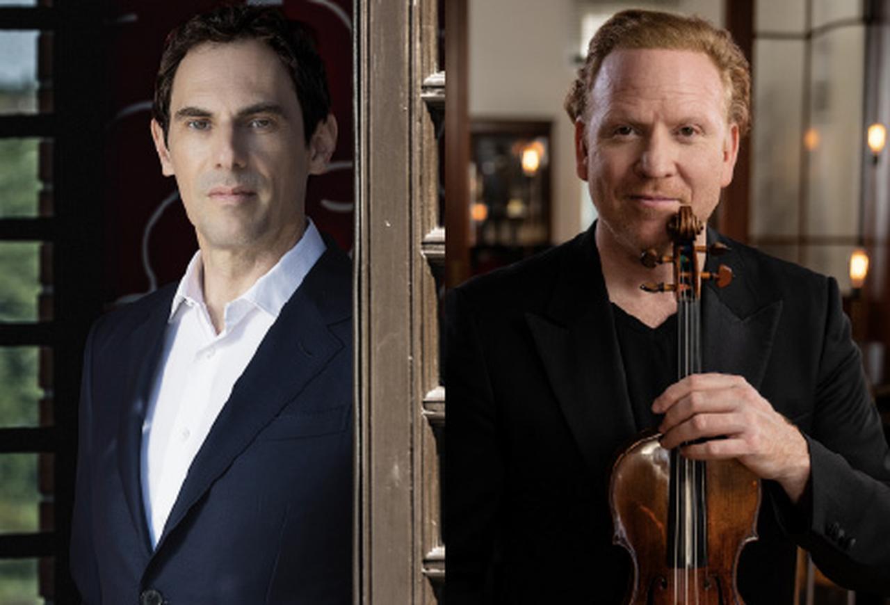 Carlo Tenan and Daniel Hope will collaborate for the Borusan Istanbul Filarmoni Orkestrasi performance of "Twentieth Century Melodies," Istanbul, Türkiye, April 16, 2026. (Courtesy of BIFO)