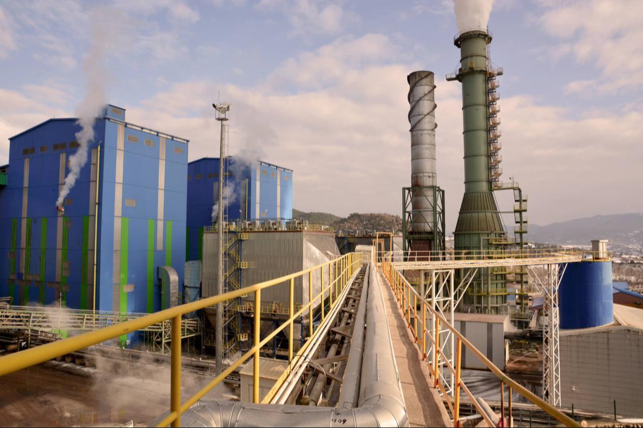 A view of one of Aksa Enerji’s natural gas-fired power plant facilities. (Photo via aksaenerji.com.tr)