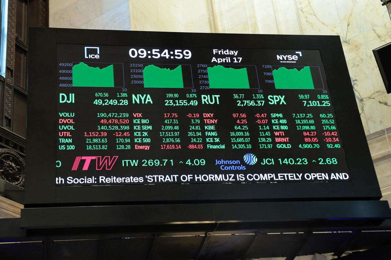 New York, Istanbul stocks hit record highs after Iran reopens Hormuz