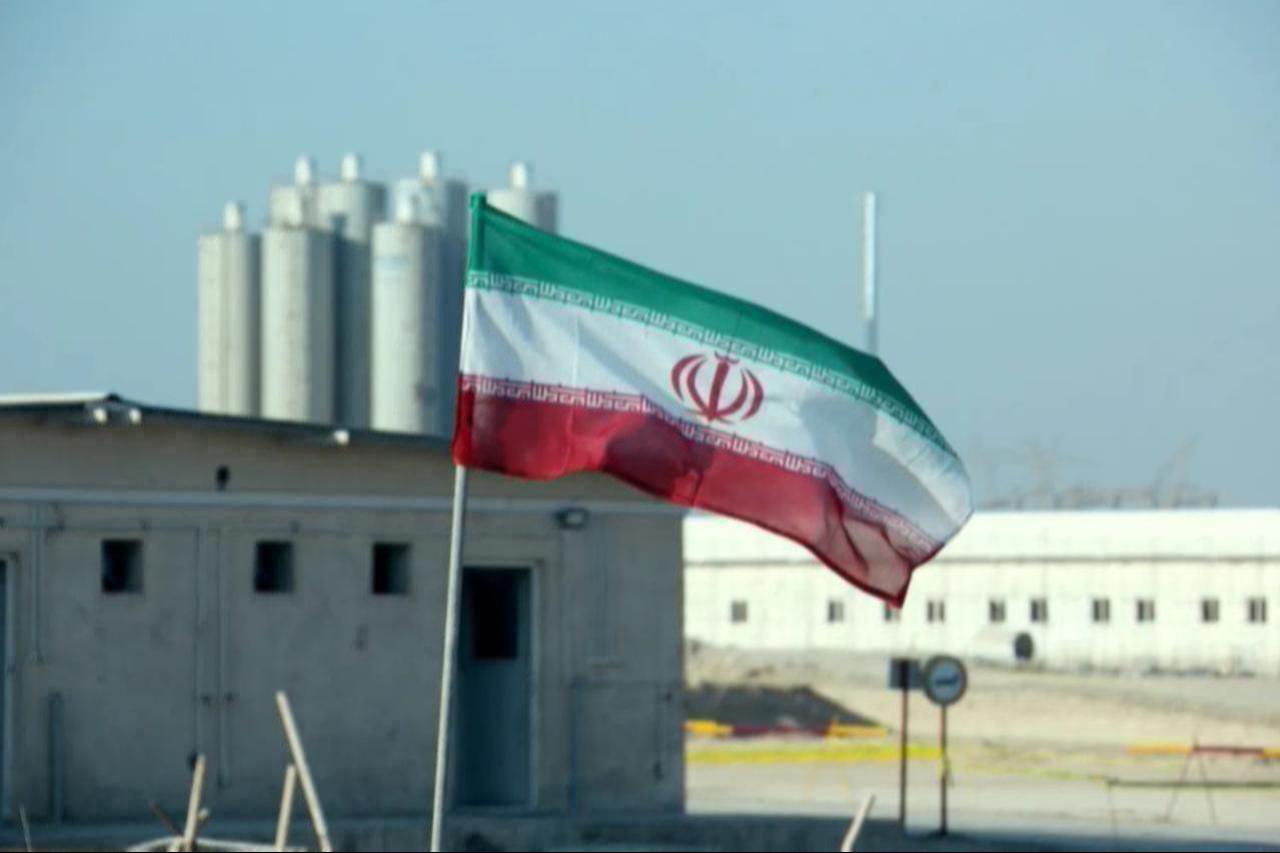 Iranian flag flies at the Bushehr nuclear power plant in Iran, accessed on February 1, 2026. (AFP Photo)