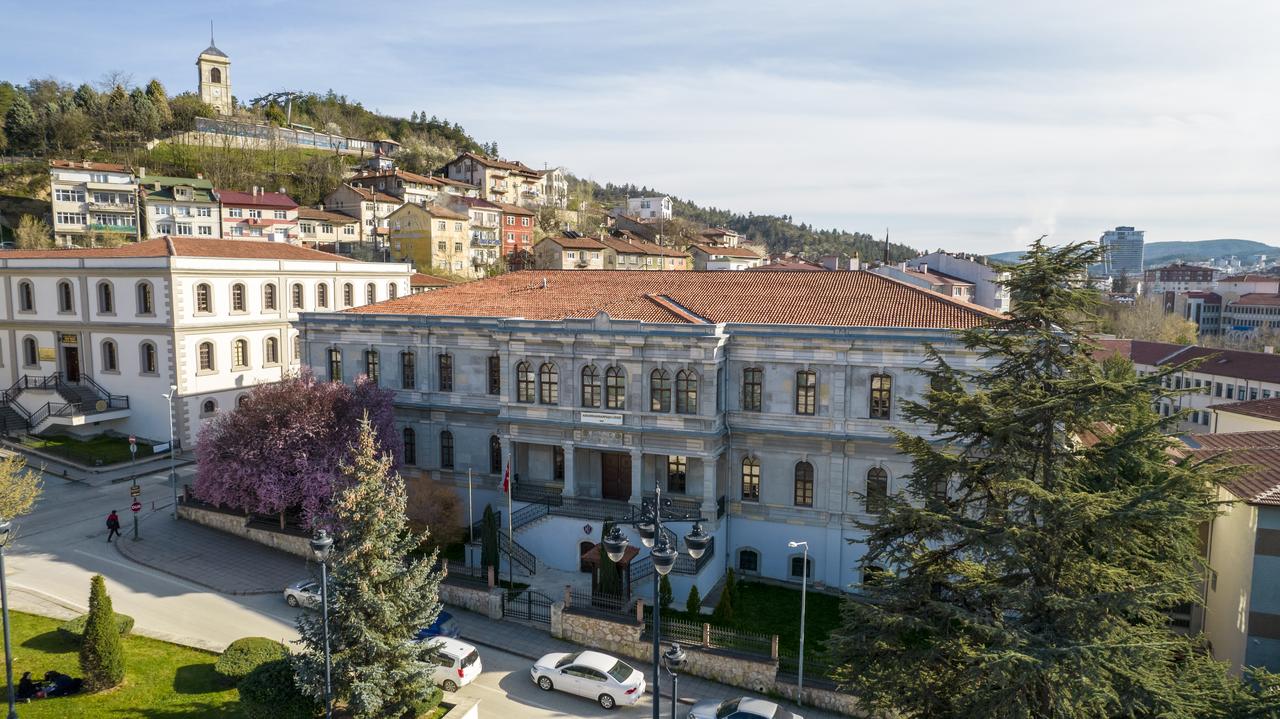 An exterior view of Abdurrahmanpasa High School, the first state high school established in Anatolia, in Kastamonu, Türkiye, April 20, 2026. (AA Photo)