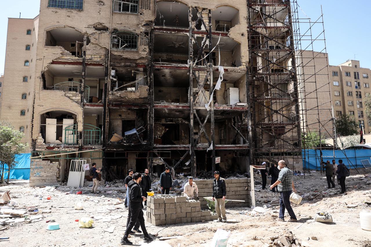 Iran's president says war must end so country can rebuild