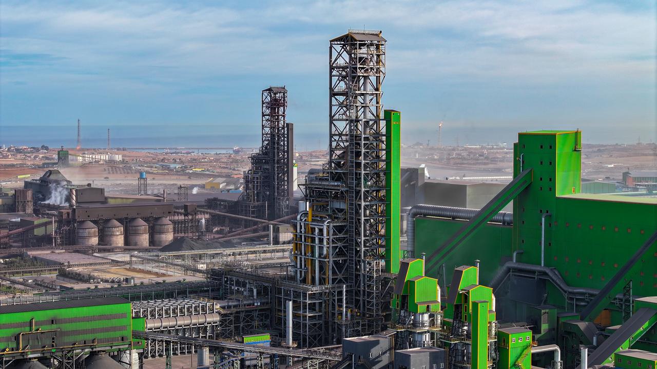 A view of Tosyali Algérie’s integrated steel complex in Algeria. (Photo via tosyali-algerie.com)