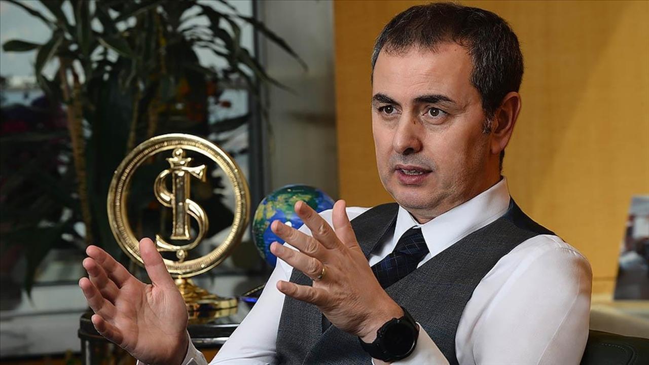 CEO of Türkiye Is Bank Hakan Aran speaks during an interview in Istanbul, Türkiye. (AA Photo)