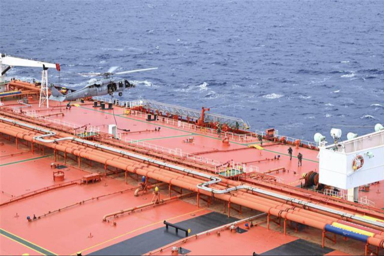 US intercepts sanctioned oil tanker linked to Iran in Indo-Pacific