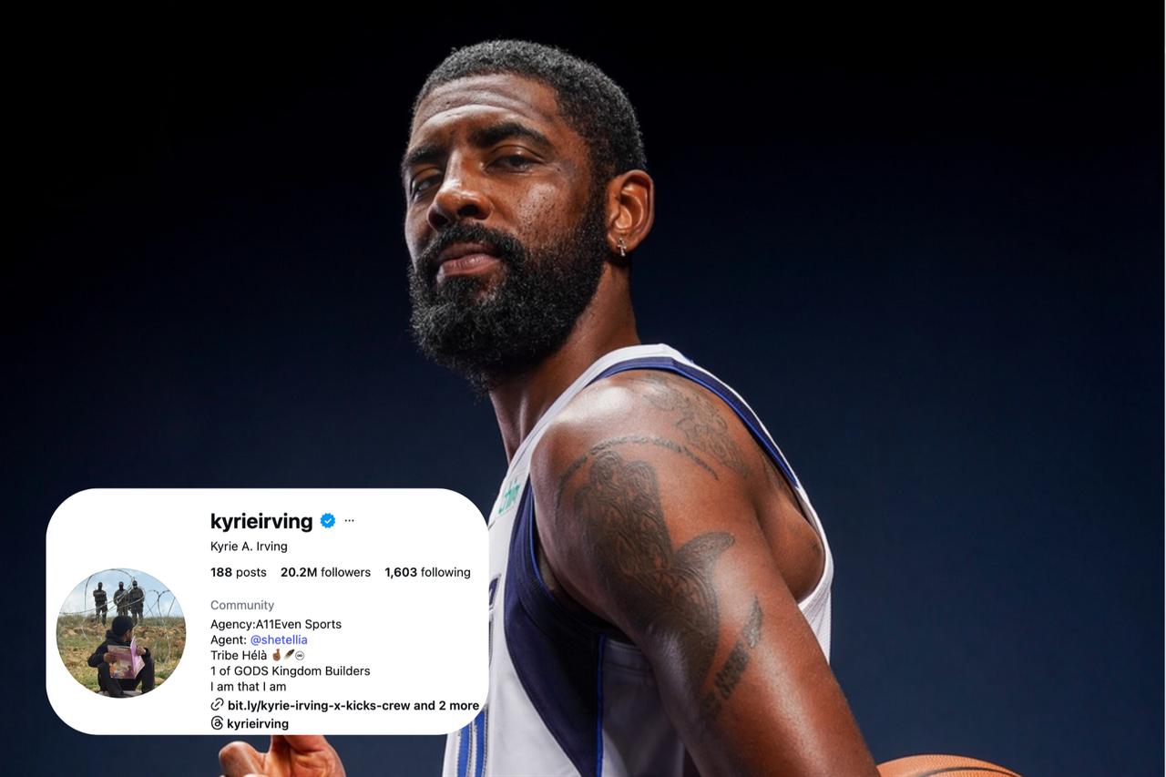 NBA All-Star Kyrie Irving changes profile photo to honor Palestinian students