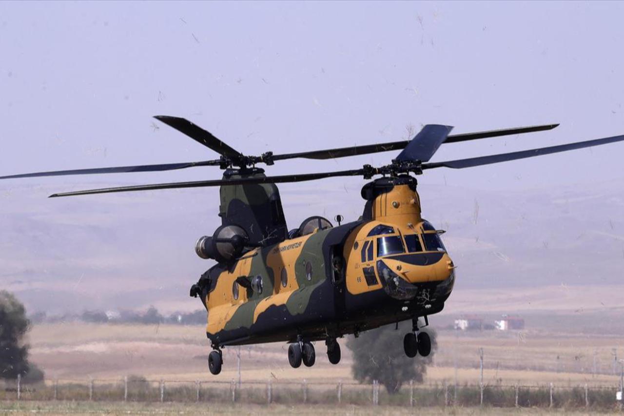 Turkish army Chinook crashes near Ankara during training as no injuries reported