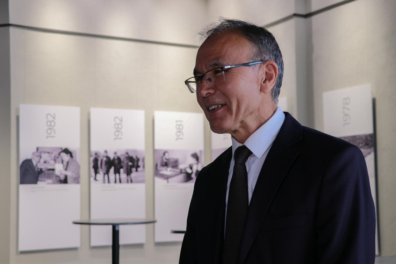 Assoc. Prof. Bulent Ozmen, disaster management expert, speaks about Türkiye’s earthquake activity during the first quarter of the year. (AA Photo)